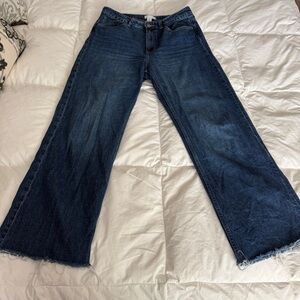 H&M| Women’s Wide Leg Denim Jeans | Size 12